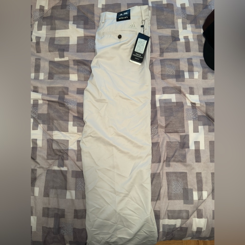 Adidas golf 34x32 brand new pants